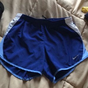Blue Nike Dri-Fit Shorts